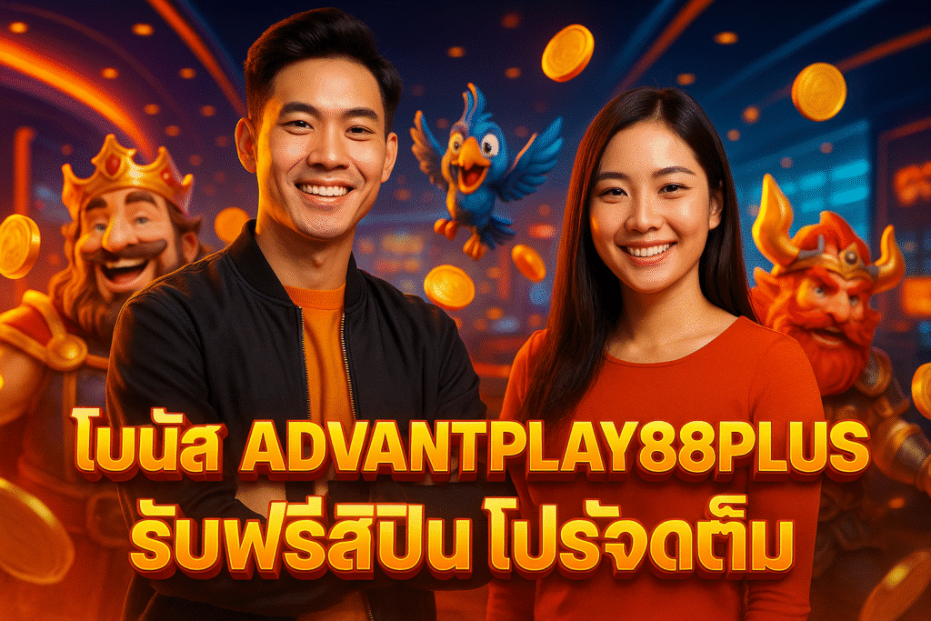 โบนัส ADVANTPLAY88PLUS รับฟรีสปิน โปรจัดเต็ม