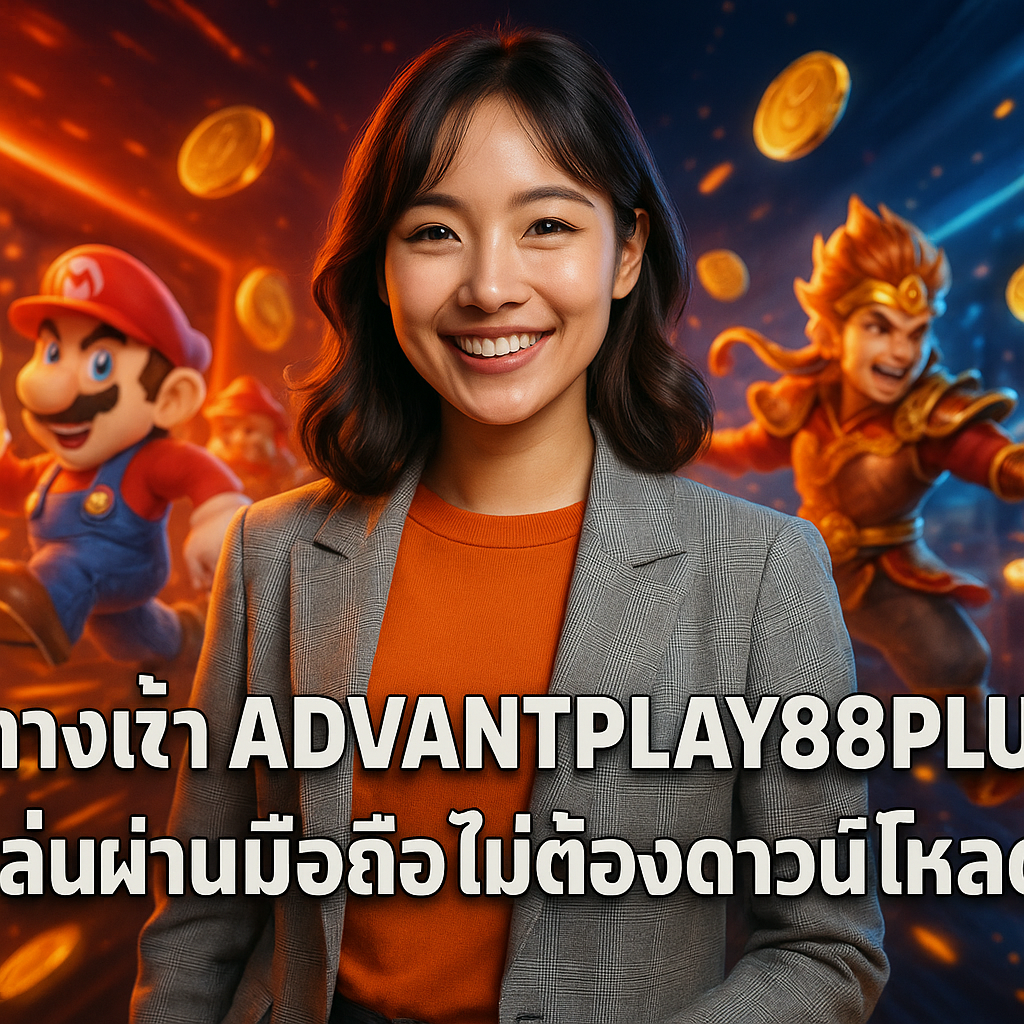ทางเข้า ADVANTPLAY88PLUS เล่นผ่านมือถือ ไม่ต้องดาวน์โหลด