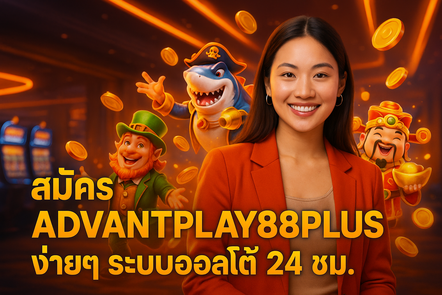 สมัคร ADVANTPLAY88PLUS ง่ายๆ ระบบออโต้ 24 ชม.